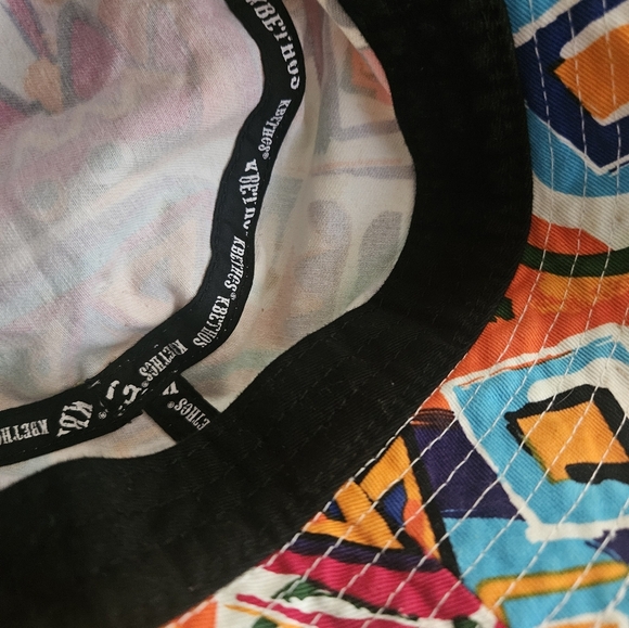 Kbethos Graffiti Abstract Print Bucket Hat - Picture 5 of 5